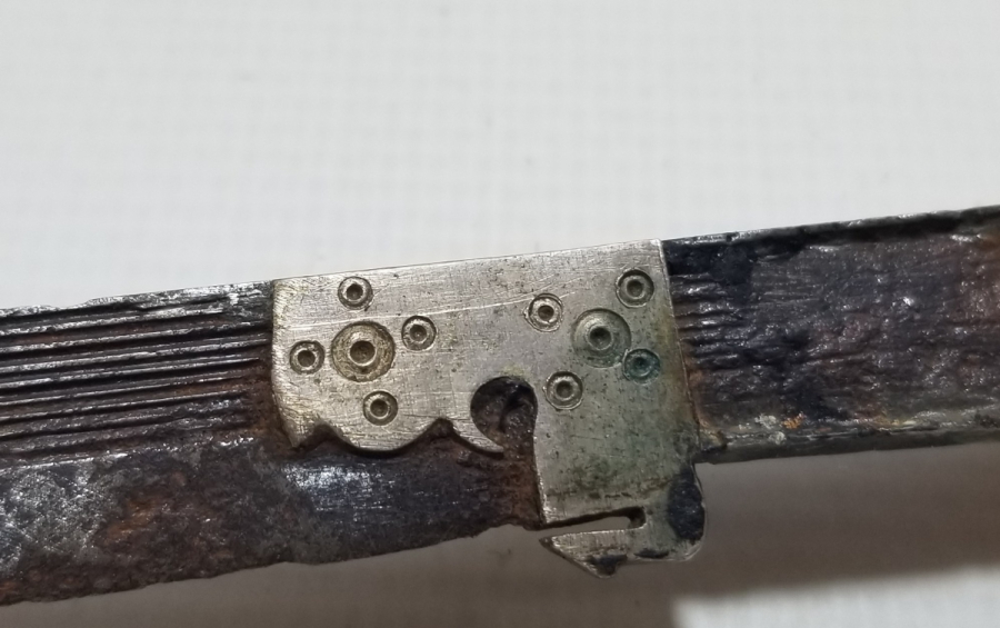 KEMİK SAPLI ANTİKA SÜRMENE KAMASI