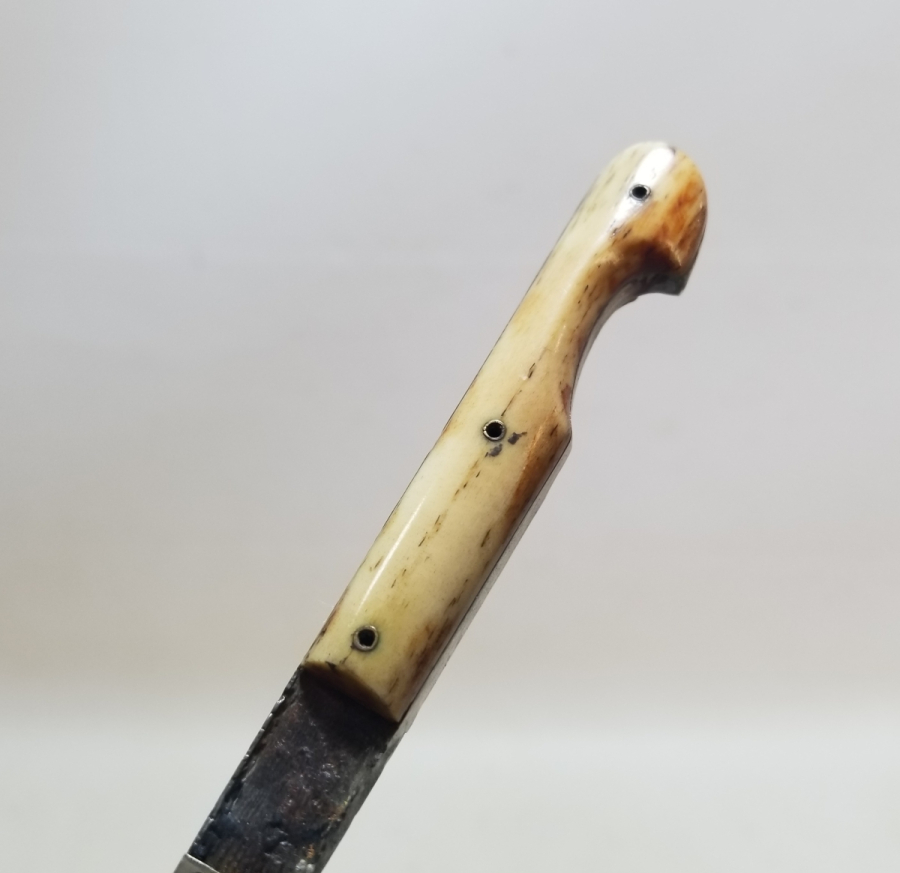 KEMİK SAPLI ANTİKA SÜRMENE KAMASI