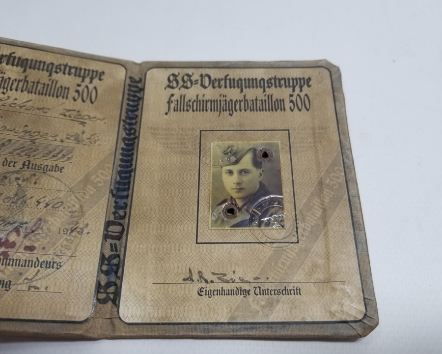 2. DÜNYA SAVAŞI DÖNEMİ ÇOK NADİR NAZİ SUBAY KİMLİĞİ