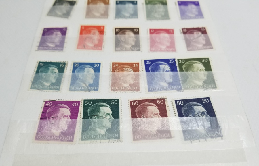 2. DÜNYA SAVAŞI DÖNEMİ HİTLER GÖRSELLİ ANTİKA PUL LOTU