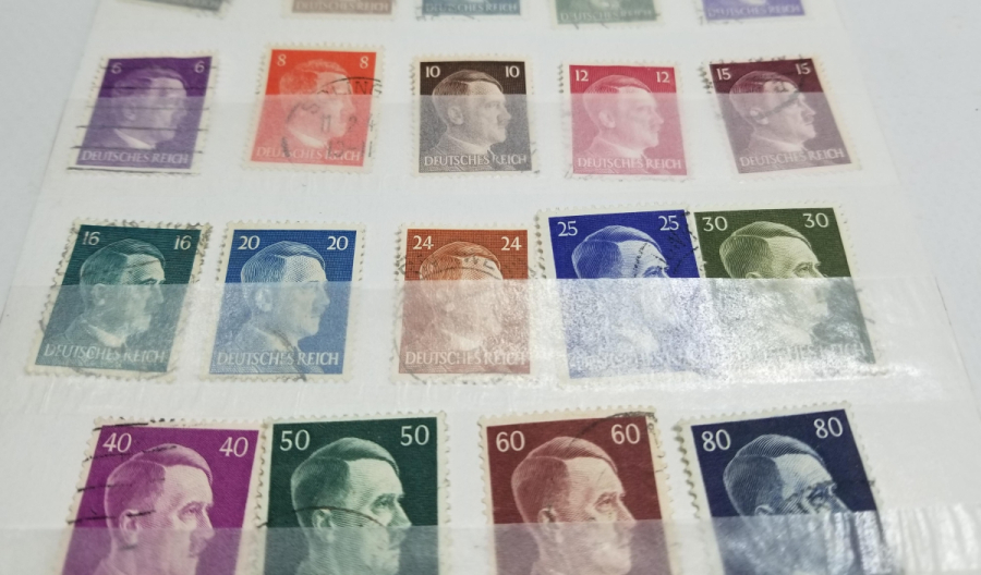 2. DÜNYA SAVAŞI DÖNEMİ HİTLER GÖRSELLİ ANTİKA PUL LOTU