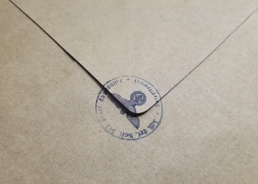 ORİJİNAL PUL VE DAMGALARIYLA 2. DÜNYA SAVAŞI DÖNEMİ MEKTUP ZARFI