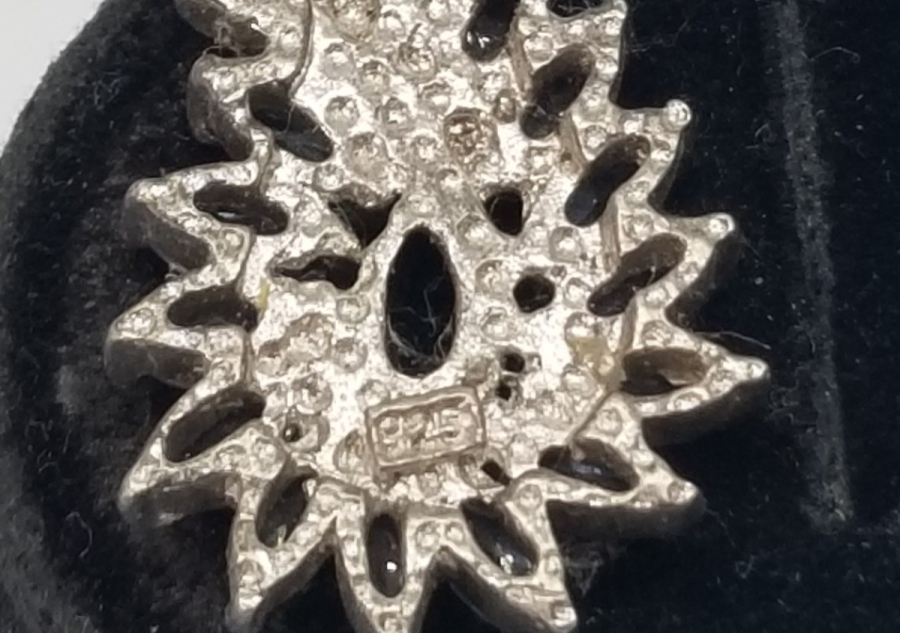 AQUAMARİN TAŞLI GÜMÜŞ KOLYE UCU