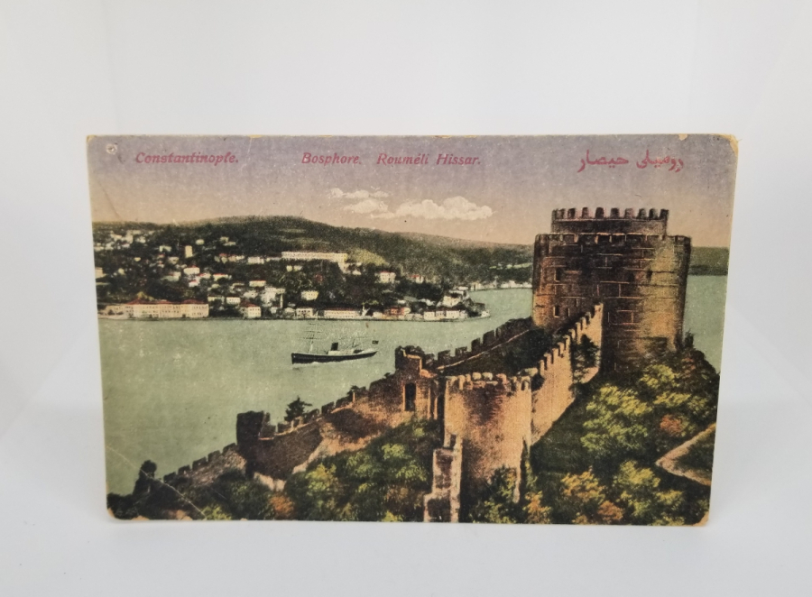 RUMELİ HİSARI GÖRSELLİ OSMANLI DÖNEMİ KARTPOSTAL