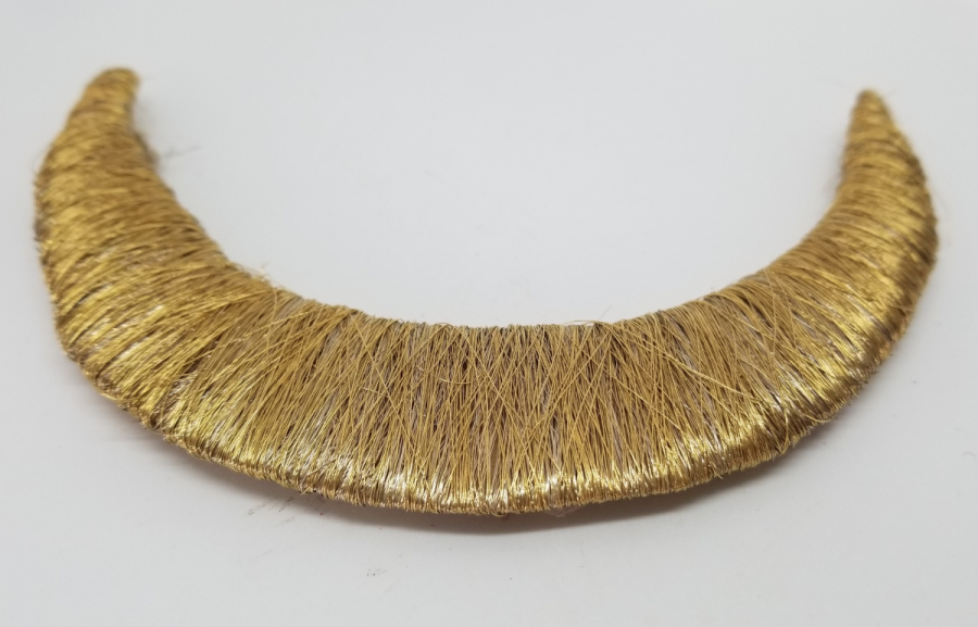 GÜMÜŞ SIRMA İŞÇİLİKLİ OSMANLI DÖNEMİ HİLAL MOTİFİ