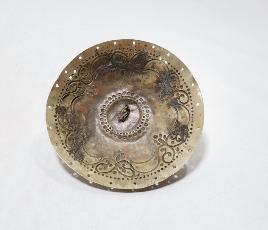 ÜZERİ HİLAL MOTİFLİ OSMANLI DÖNEMİ GELİN TEPELİĞİ