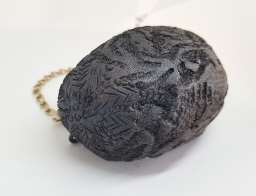 EL YAPIMI ANTİKA AHŞAP KEŞKÜLÜ FUKARA