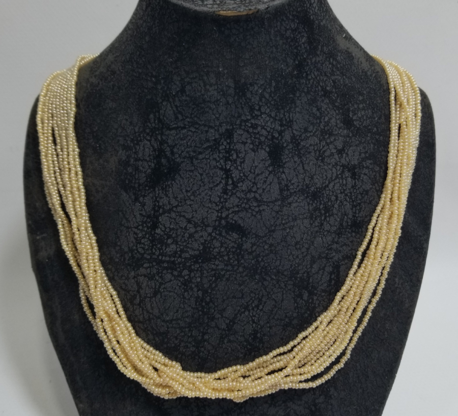 OSMANLI DÖNEMİ İNCİ FORMLU OPAL GERDANLIK