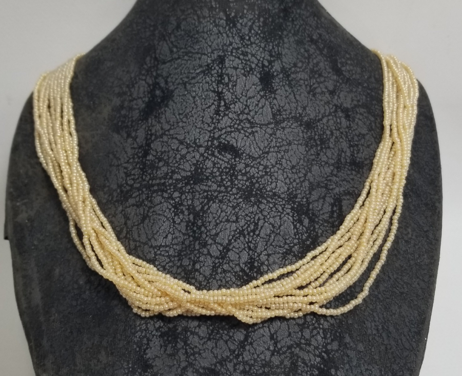 OSMANLI DÖNEMİ İNCİ FORMLU OPAL GERDANLIK