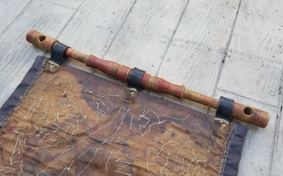 OSMANLI DÖNEMİ SIRMA İŞÇİLİKLİ NADİR BEY İŞİ BEŞİK