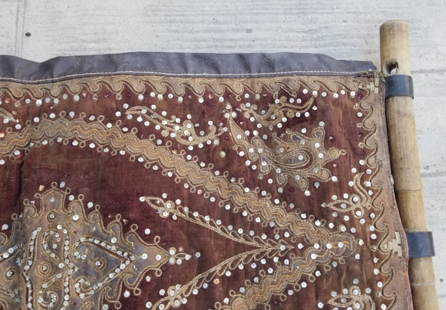 OSMANLI DÖNEMİ SIRMA İŞÇİLİKLİ NADİR BEY İŞİ BEŞİK