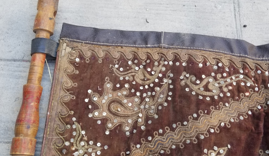 OSMANLI DÖNEMİ SIRMA İŞÇİLİKLİ NADİR BEY İŞİ BEŞİK