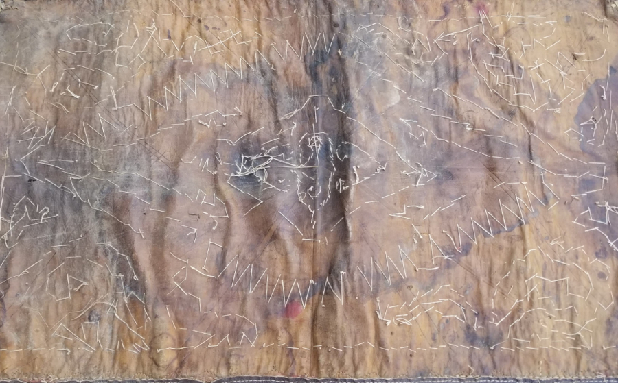 OSMANLI DÖNEMİ SIRMA İŞÇİLİKLİ NADİR BEY İŞİ BEŞİK