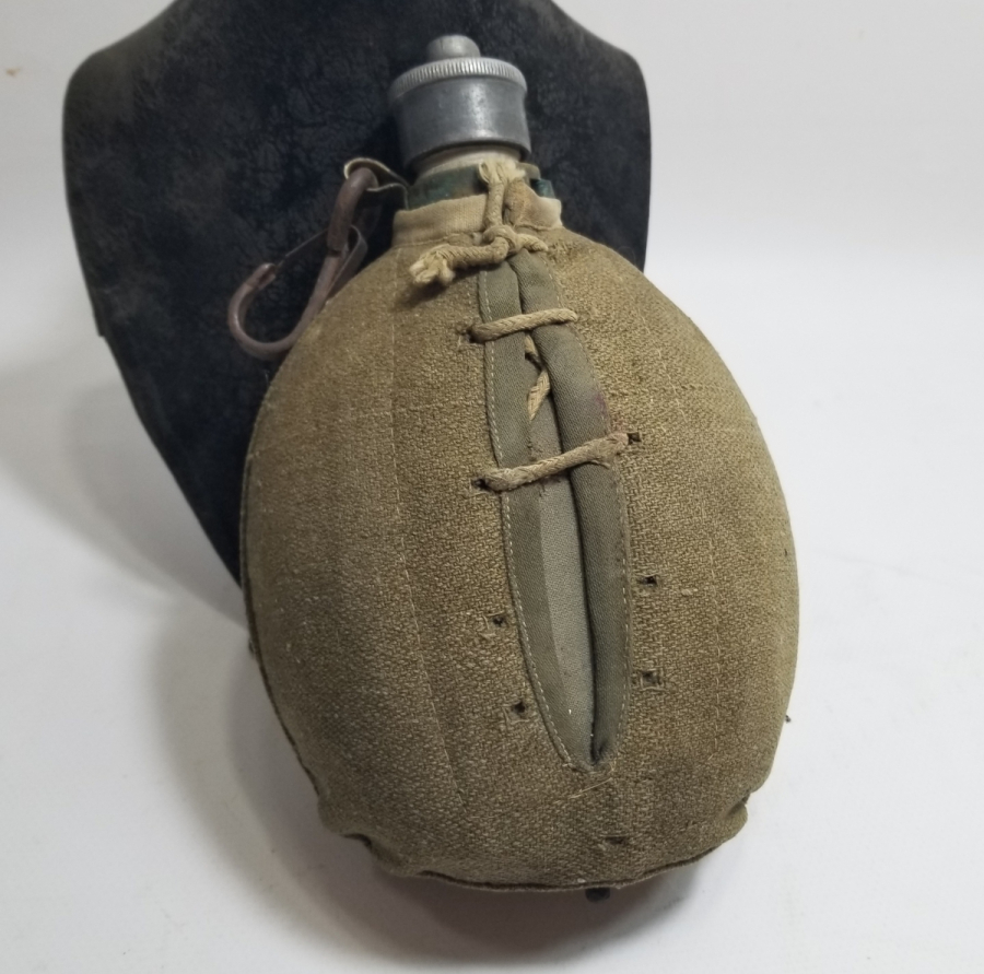 ORİJİNAL KEÇESİYLE 2. DÜNYA SAVAŞI DÖNEMİ İNGİLİZ ASKER MATARASI