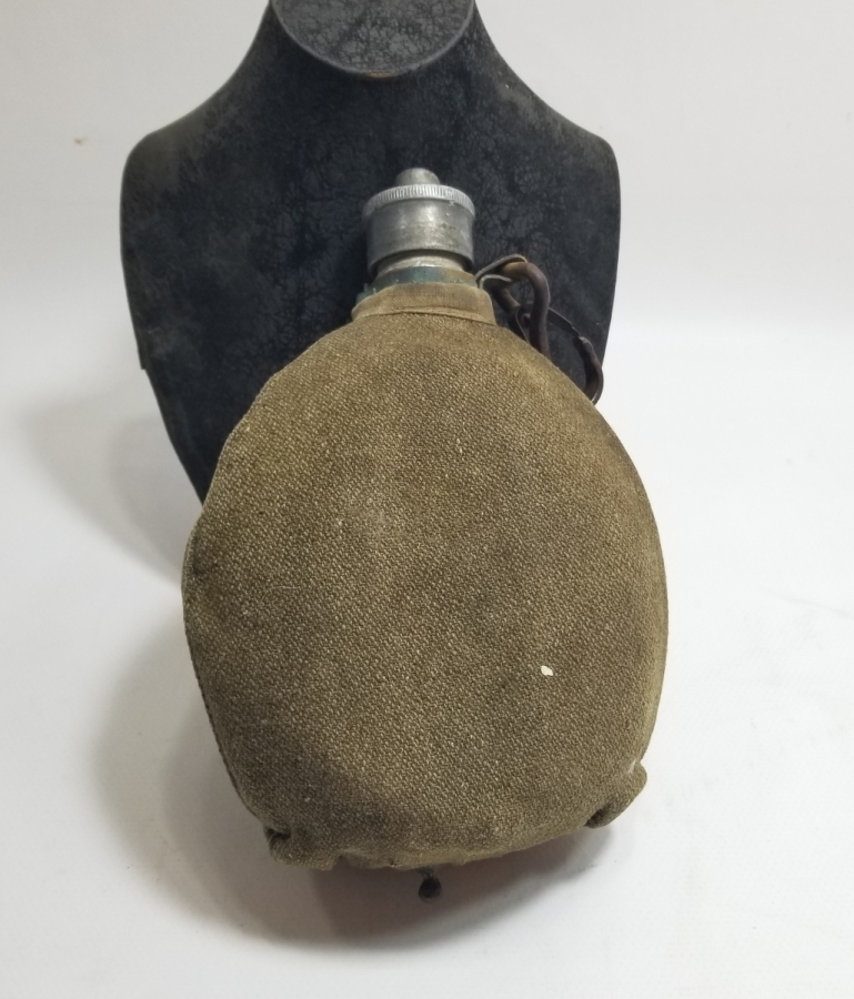 ORİJİNAL KEÇESİYLE 2. DÜNYA SAVAŞI DÖNEMİ İNGİLİZ ASKER MATARASI