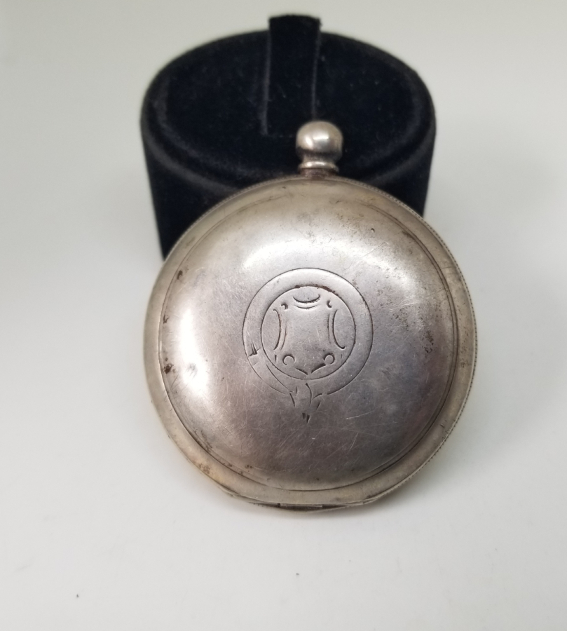 OSMANLI DÖNEMİ GÜMÜŞ BILLODES CEP SAATİ KASASI