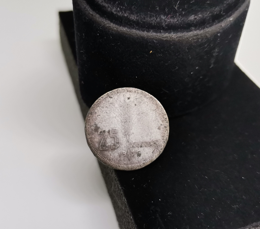 1936 YILI GÜMÜŞ 25 KURUŞ