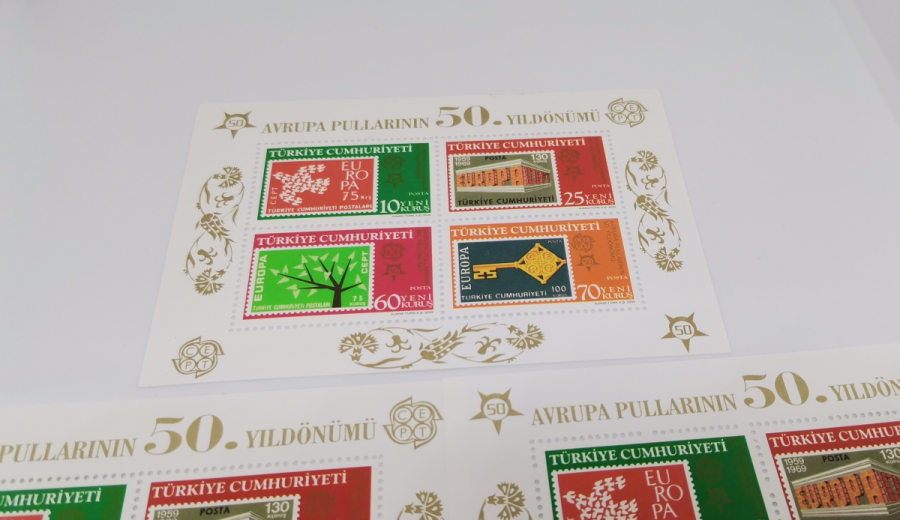 3 ADET KULLANILMAMIŞ HATIRA PUL TAKIMI