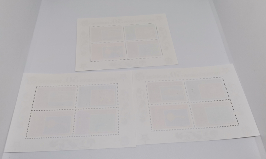 3 ADET KULLANILMAMIŞ HATIRA PUL TAKIMI