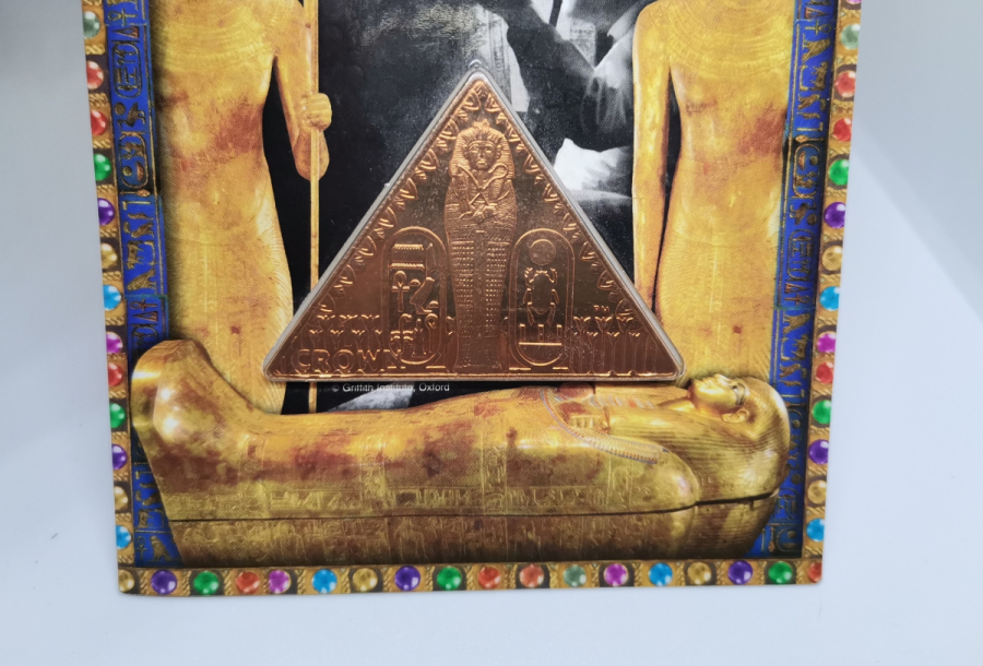 AÇILMAMIŞ PAKETİNDE HATIRA TUTANKHAMON PARA