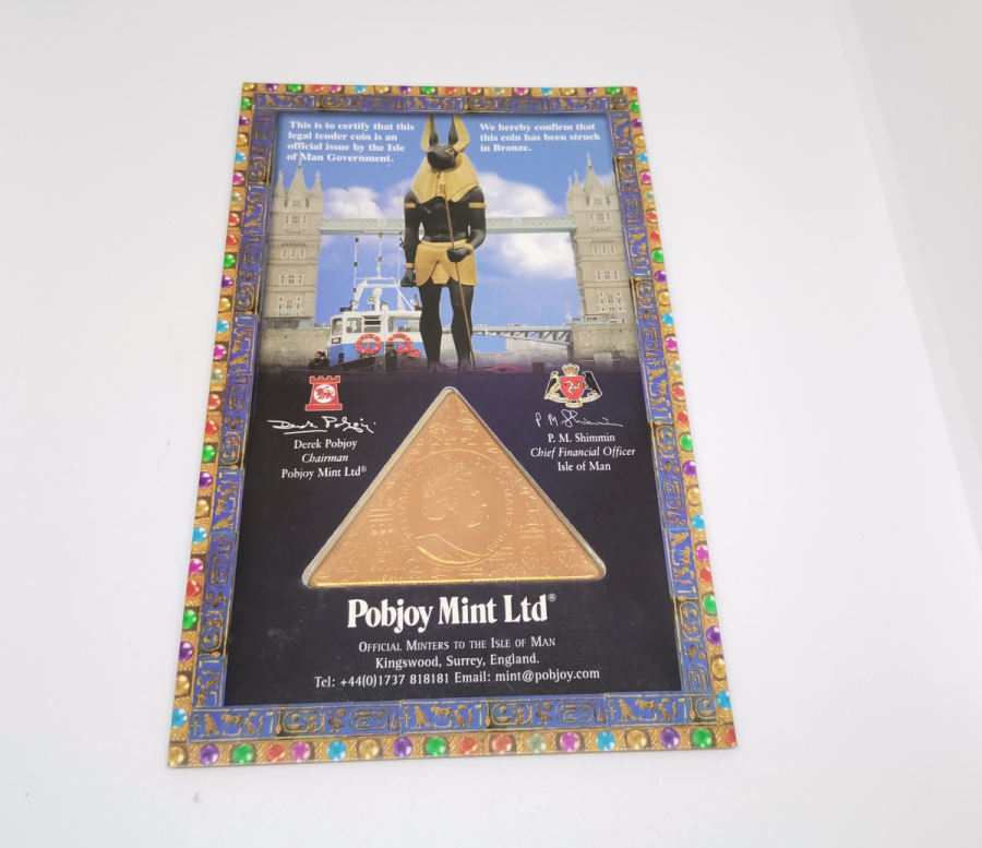 AÇILMAMIŞ PAKETİNDE HATIRA TUTANKHAMON PARA