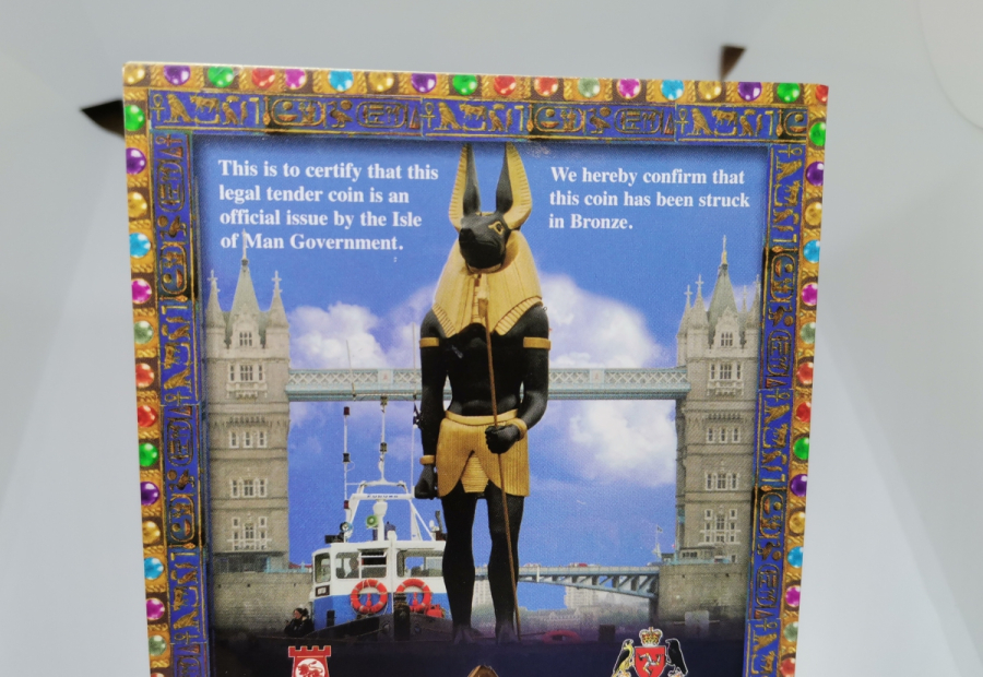 AÇILMAMIŞ PAKETİNDE HATIRA TUTANKHAMON PARA