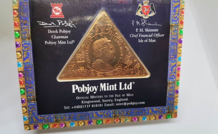 AÇILMAMIŞ PAKETİNDE HATIRA TUTANKHAMON PARA