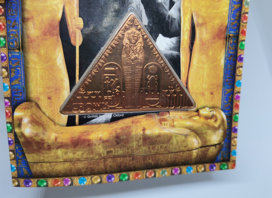 AÇILMAMIŞ PAKETİNDE HATIRA TUTANKHAMON PARA