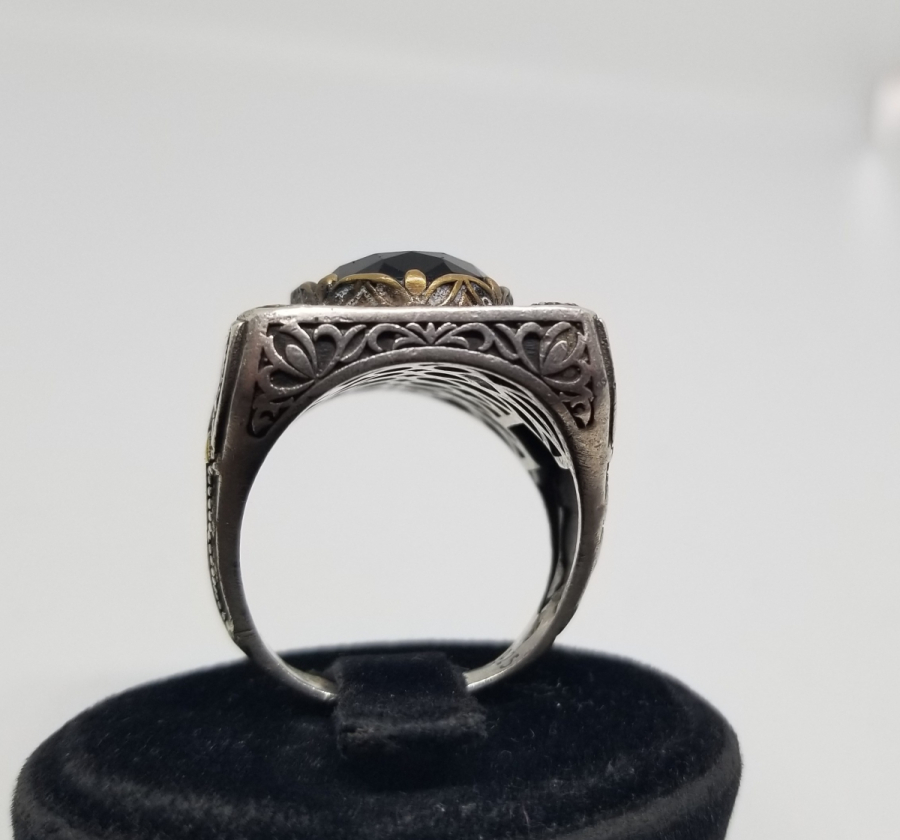 BÜYÜK BOY ÖZEL YAPIM GÜMÜŞ YÜZÜK