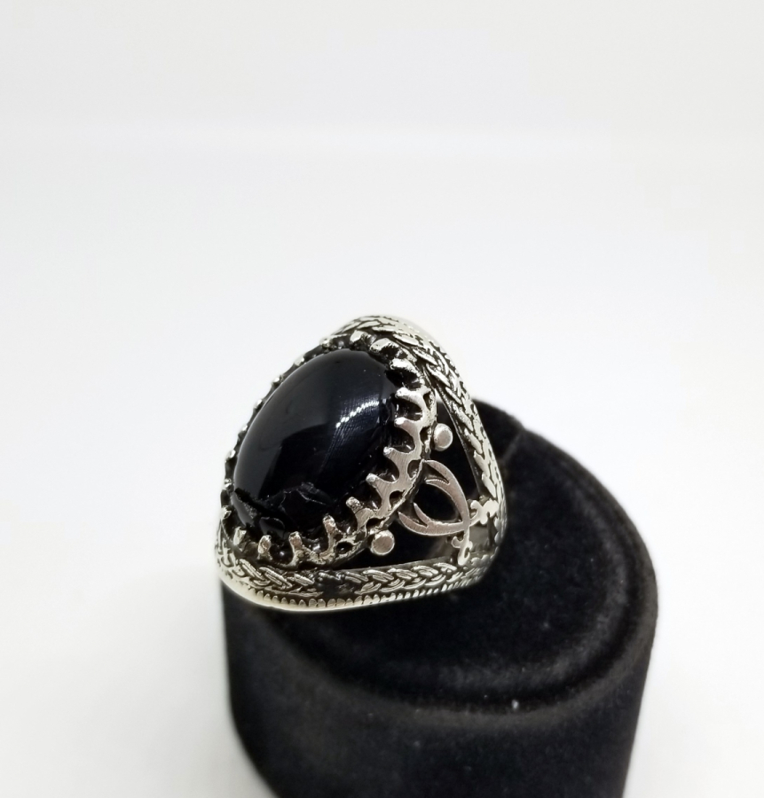 FASETA KESİM TAŞLI GÜMÜŞ YÜZÜK