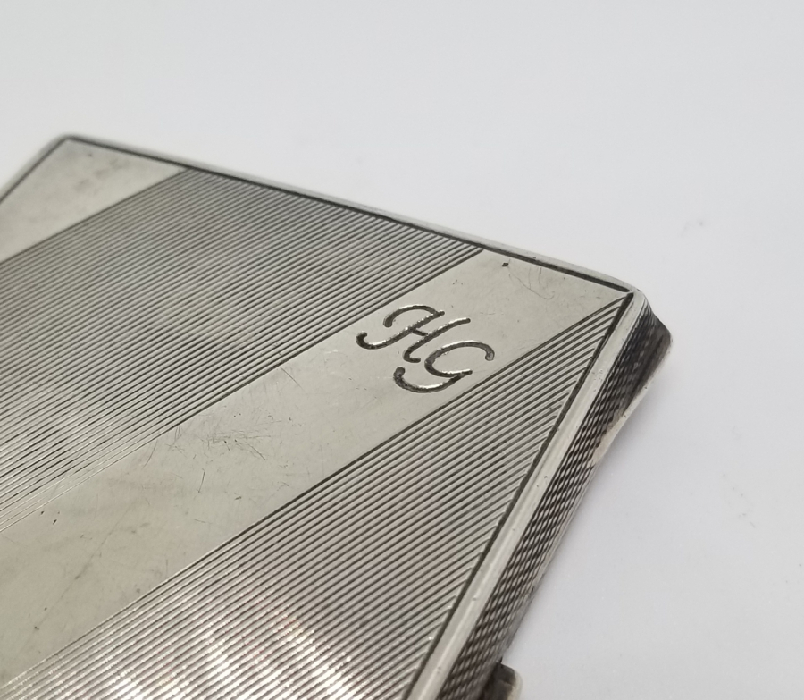 AZNAVUR İŞÇİLİKLİ GÜMÜŞ SİGARA TABAKASI