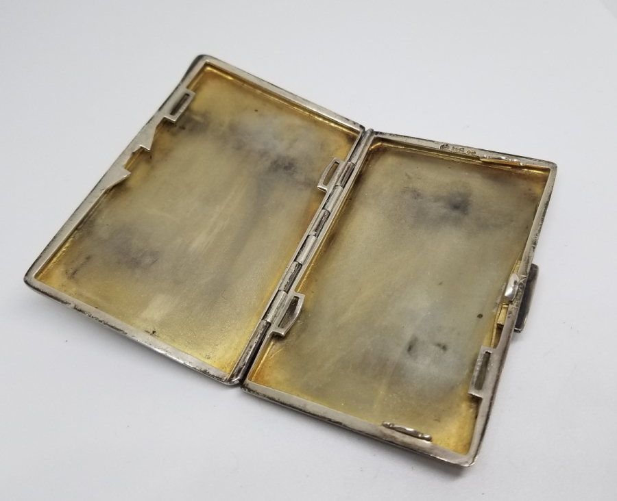 AZNAVUR İŞÇİLİKLİ GÜMÜŞ SİGARA TABAKASI