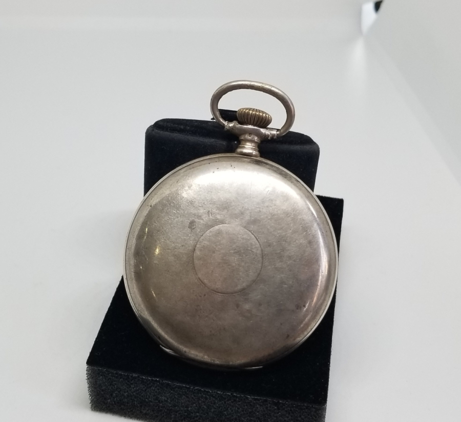 KADRANI ALTIN BEZELİ ÖZEL YAPIM AVCI KASA LONGINES CEP SAATİ