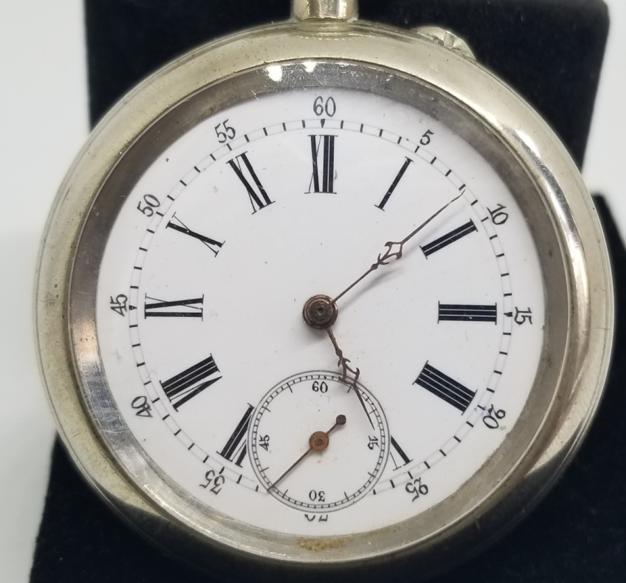 ARKA KAPAĞI AT FİGÜRLÜ ÇALIŞIR DURUMDA ANTİKA CEP SAATİ