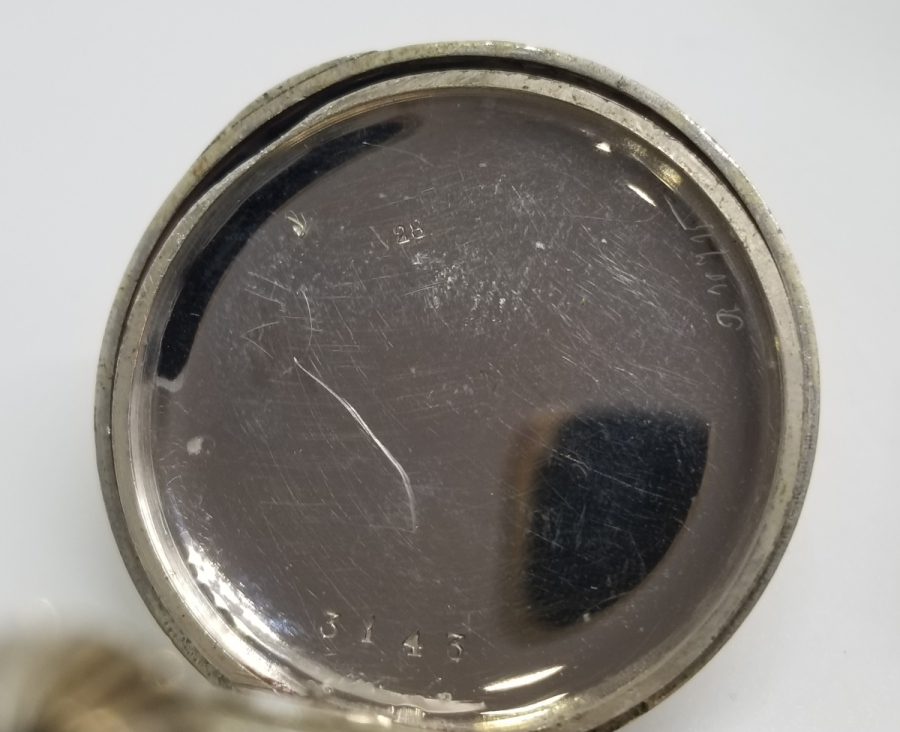 ARKA KAPAĞI AT FİGÜRLÜ ÇALIŞIR DURUMDA ANTİKA CEP SAATİ