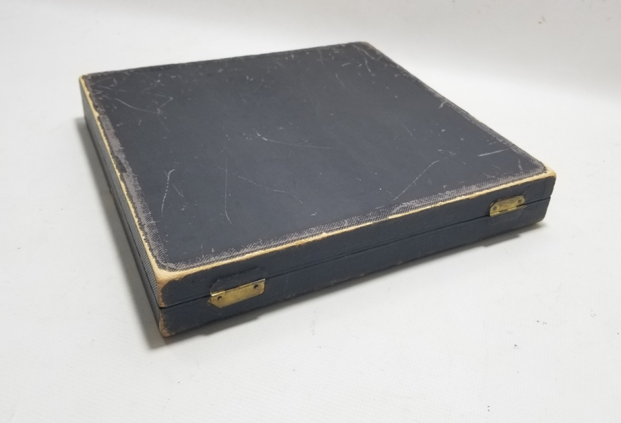 ANTİKA GÜMÜŞ ÇATAL BIÇAK SETİ KUTUSU