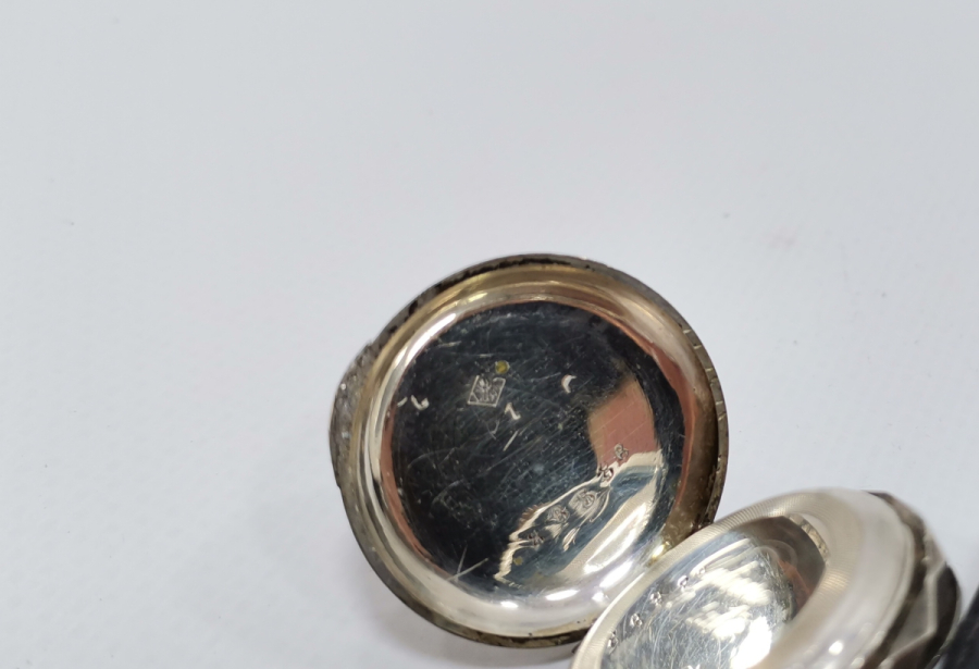 OSMANLI DÖNEMİ ÖZEL YAPIM GÜMÜŞ APARATIYLA KOL - CEP SAATİ