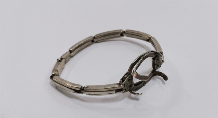 OSMANLI DÖNEMİ ÖZEL YAPIM GÜMÜŞ APARATIYLA KOL - CEP SAATİ