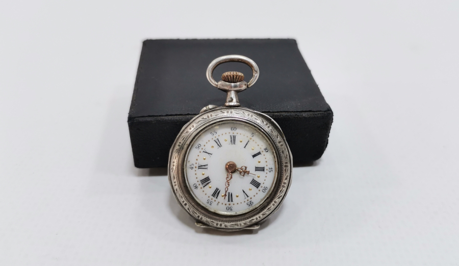 OSMANLI DÖNEMİ ÖZEL YAPIM GÜMÜŞ APARATIYLA KOL - CEP SAATİ