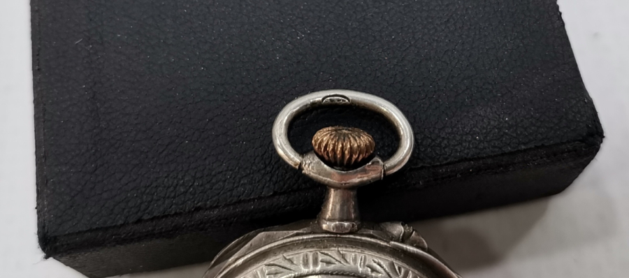 OSMANLI DÖNEMİ ÖZEL YAPIM GÜMÜŞ APARATIYLA KOL - CEP SAATİ