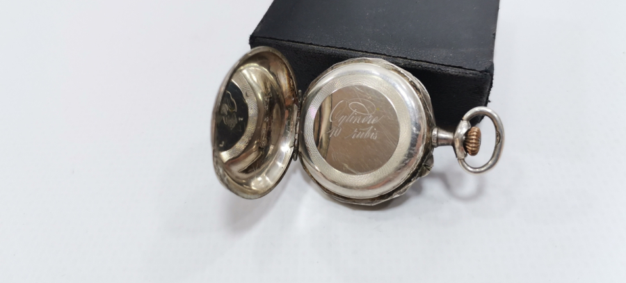 OSMANLI DÖNEMİ ÖZEL YAPIM GÜMÜŞ APARATIYLA KOL - CEP SAATİ