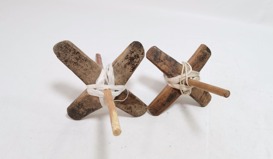 OSMANLI DÖNEMİ 2 ADET AHŞAP KİRMAN