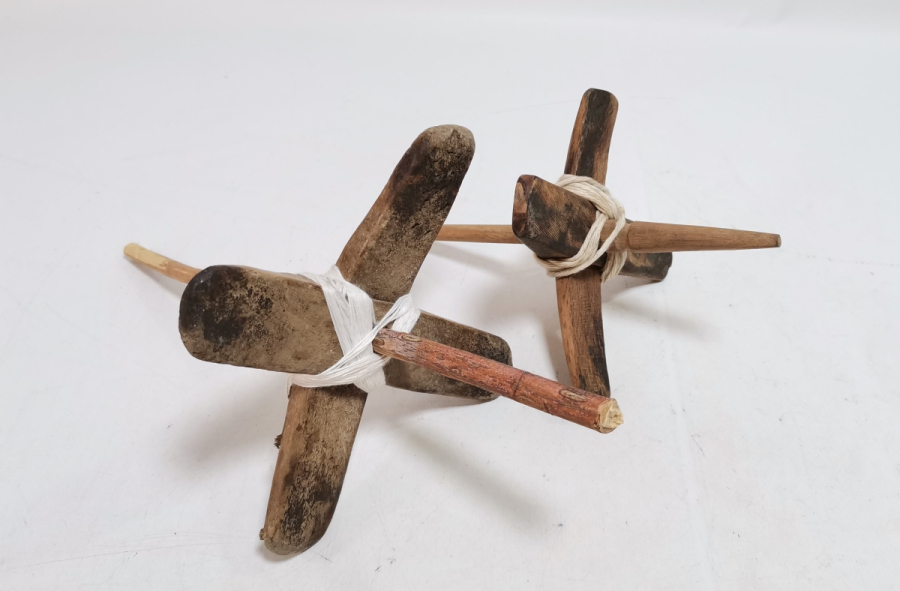 OSMANLI DÖNEMİ 2 ADET AHŞAP KİRMAN