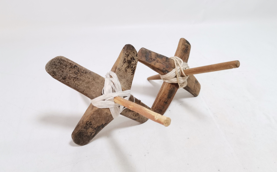 OSMANLI DÖNEMİ 2 ADET AHŞAP KİRMAN