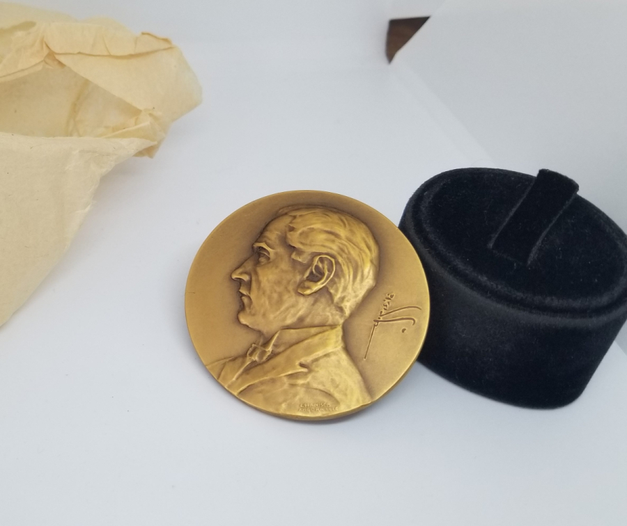 OSMANLICA GAZİ MUSTAFA KEMAL İMZALI BÜYÜK BOY ATATÜRK MADALYON