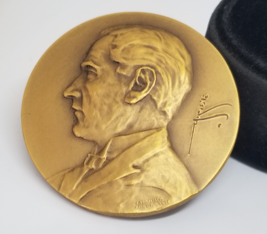 OSMANLICA GAZİ MUSTAFA KEMAL İMZALI BÜYÜK BOY ATATÜRK MADALYON