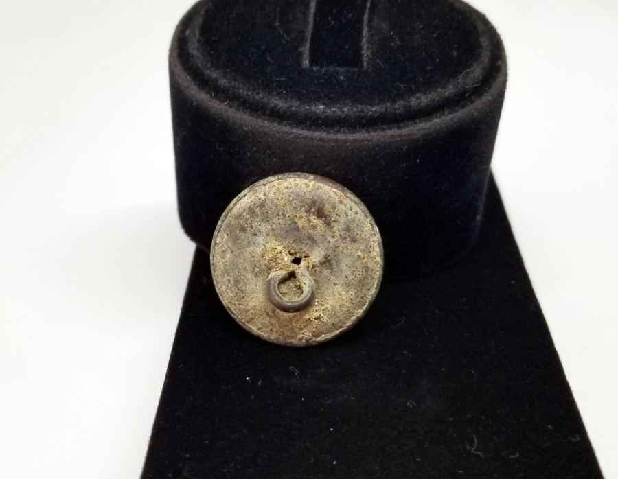 ÜZERİ OSMANLICA YAZILI 1. DÜNYA SAVAŞI DÖNEMİ TOPÇU SUBAY DÜĞMESİ