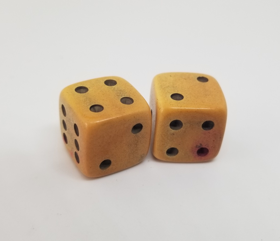 2 ADET ANTİKA KATALİN ZAR