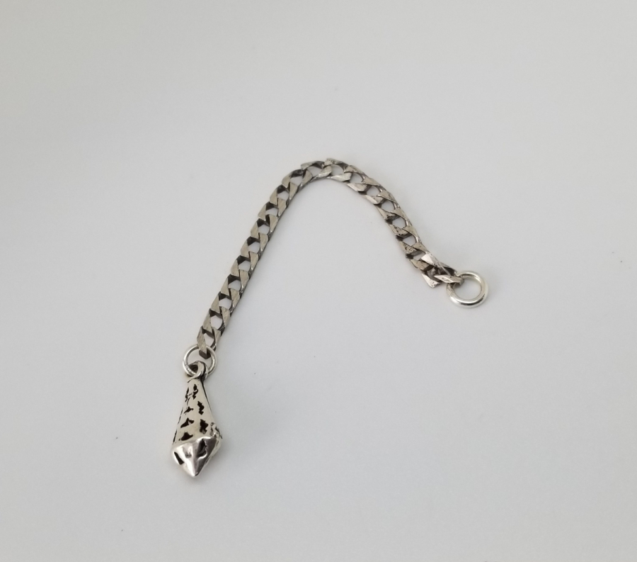 ÖZEL YAPIM GÜMÜŞ TESPİH PÜSKÜLÜ