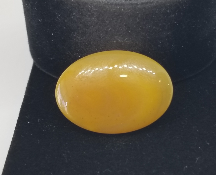 ÜZERİNDE "YA HASAN HÜSEYİN" YAZILI AKİK YÜZÜK KAŞI